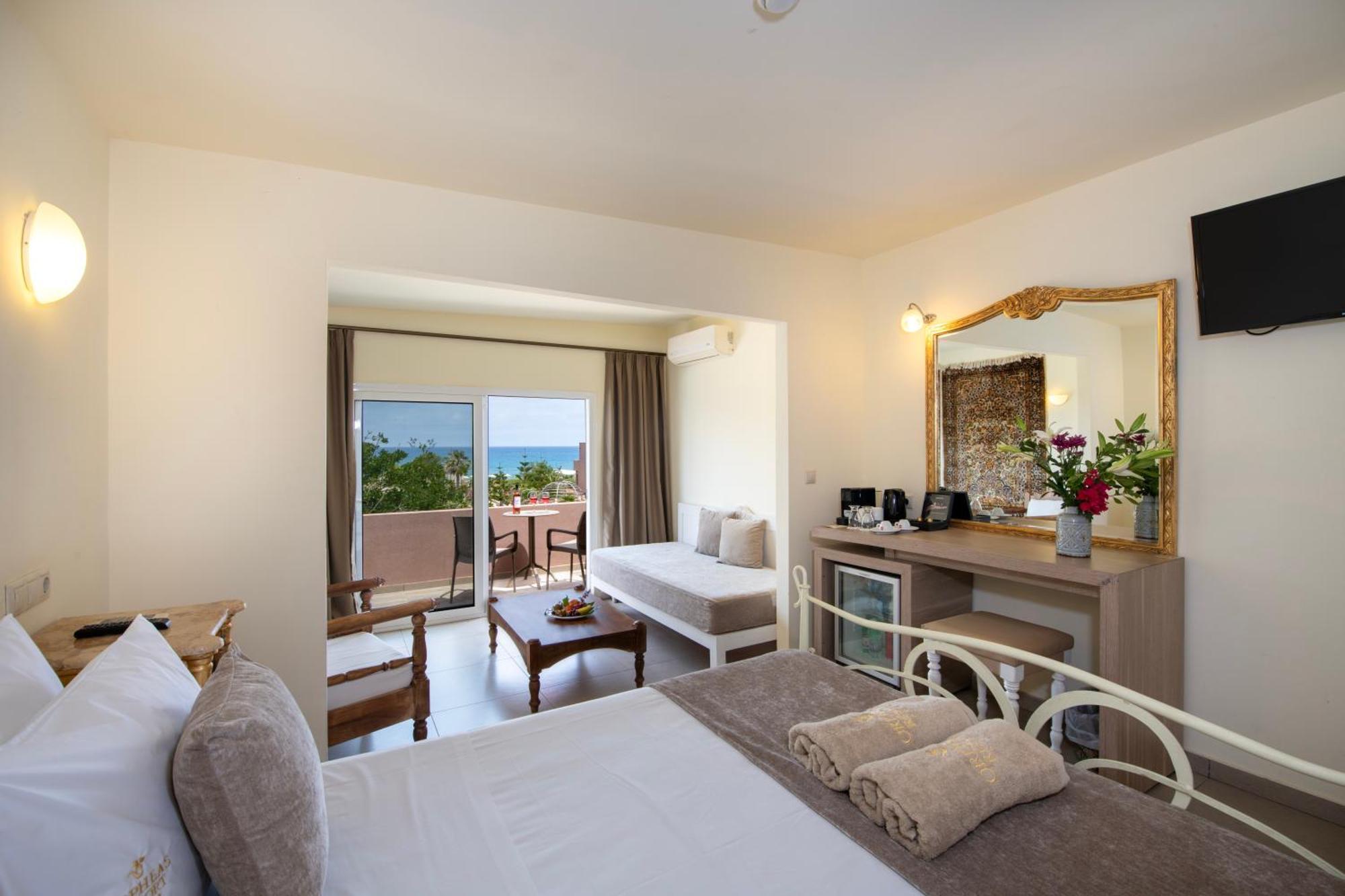 Orpheas Resort Hotel (Adults Only) Paralia Kourna Экстерьер фото