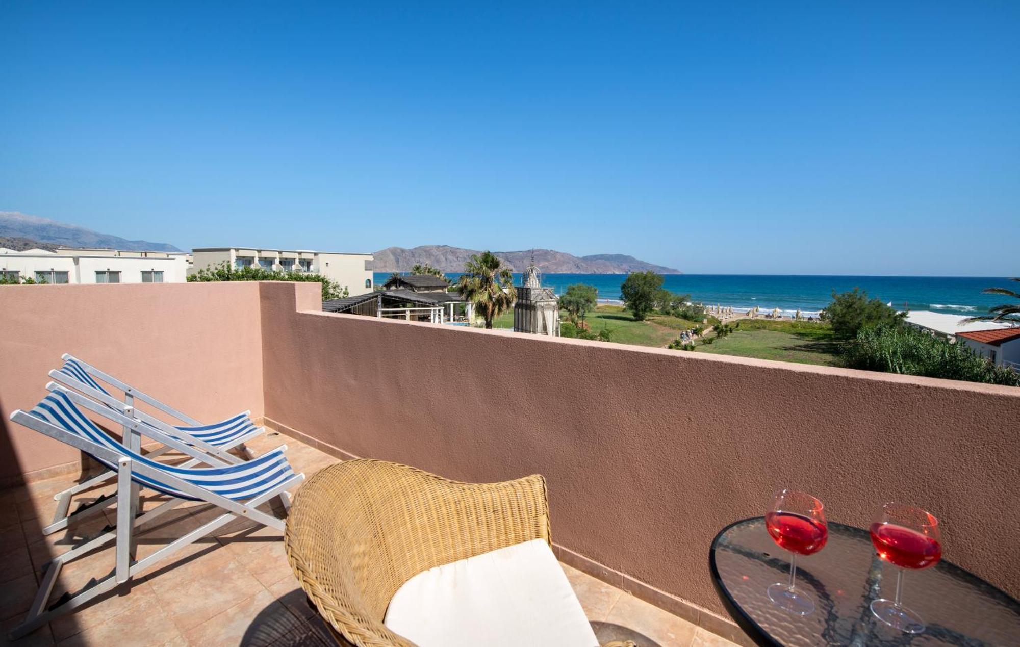 Orpheas Resort Hotel (Adults Only) Paralia Kourna Экстерьер фото