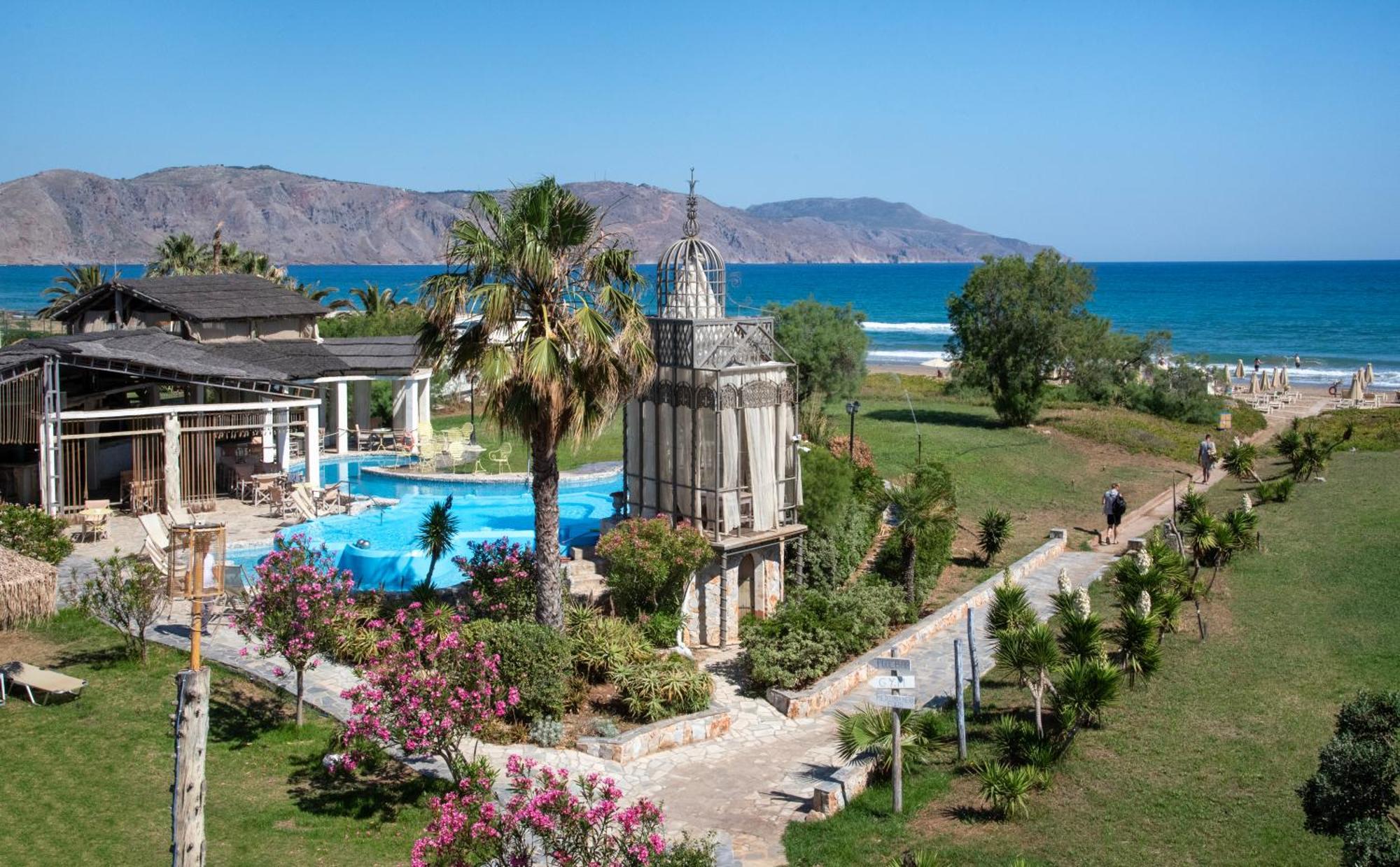 Orpheas Resort Hotel (Adults Only) Paralia Kourna Экстерьер фото